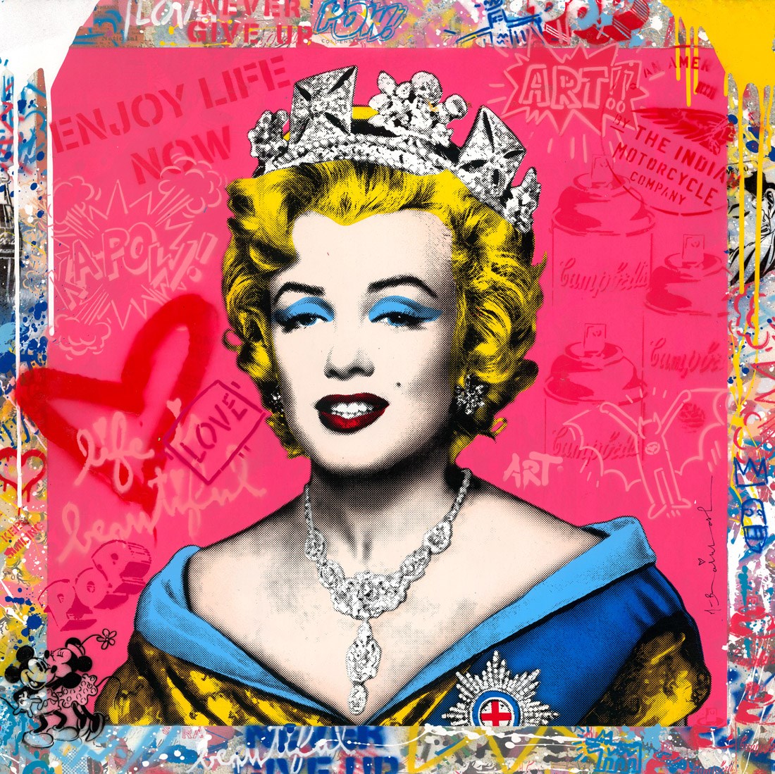 Queen Marilyn - Pink
